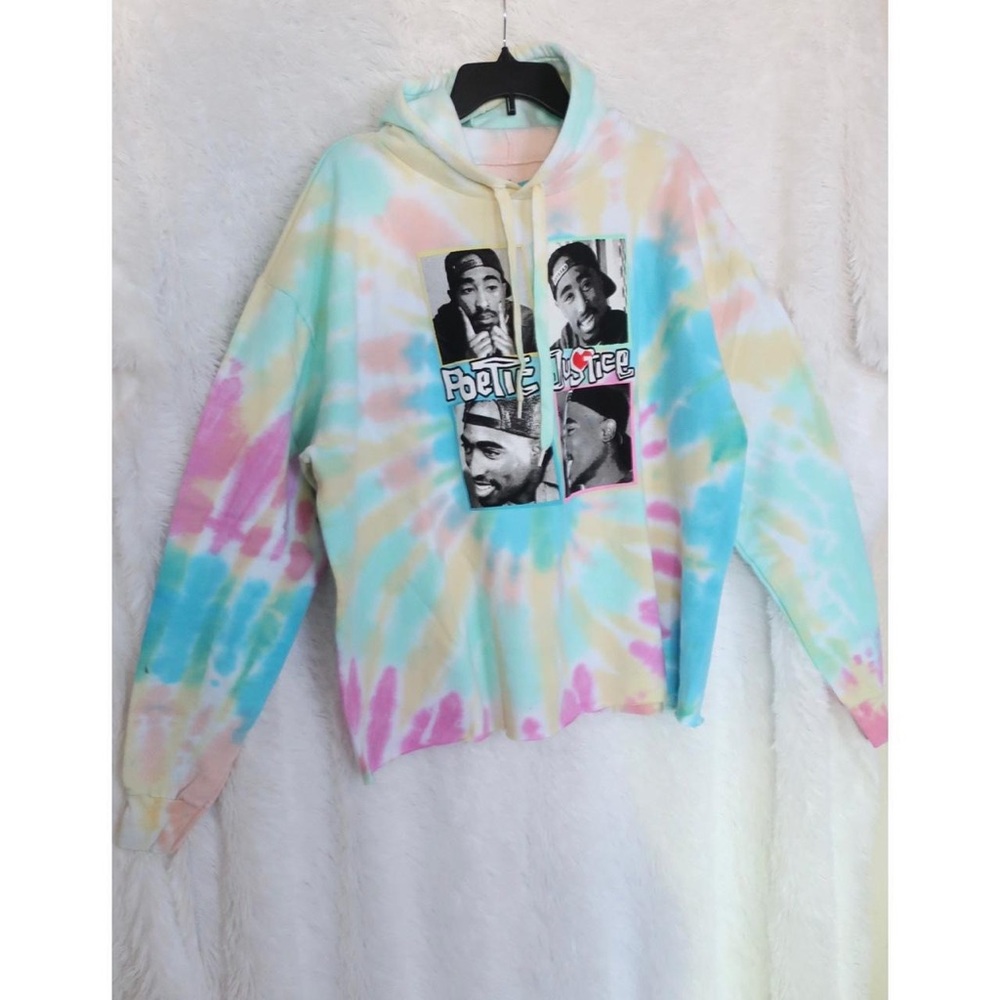 POETIC JUSTICE TIE DYE HOODIE